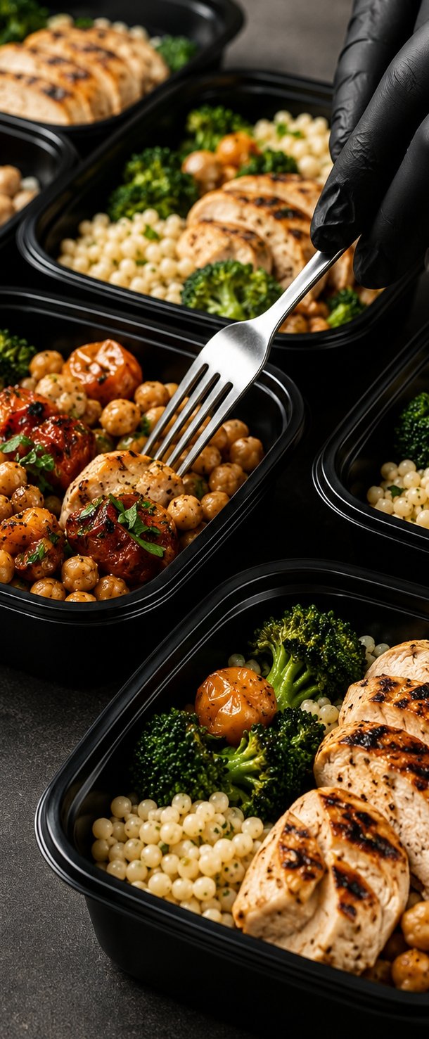 Norishé meal containers, prepared with care, balance and intention